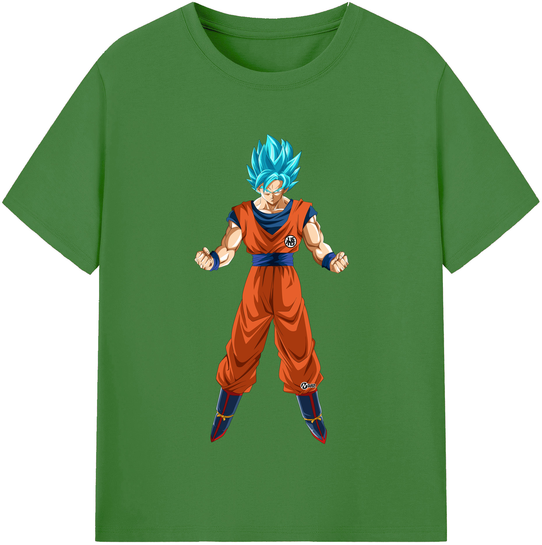 （画像用） ドラゴンボール 孫悟空（そん ごくう）Son Goku カカロット DRAGON BALL Kakarotto レディースカジュアルプリントTシャツ（綿100％）